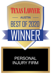 Texas Lawyer Austin Best of 2020: Personal Injury Firm