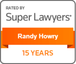 Super Lawyers, 15 Years - Randy Howry 