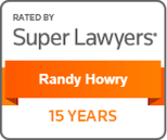 Super Lawyers 15 Years - Randy Howry