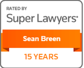 Super Lawyers 15 Years - Sean Breen
