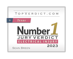 Number 1 Verdict in Texas for electrical injury and utility negligence
