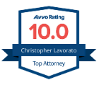 10.0 AVVO Rating - Christopher Lavorato
