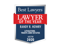 Best Lawyers - Lawyer of the Year | Litigation 2020 (Randy Howry)