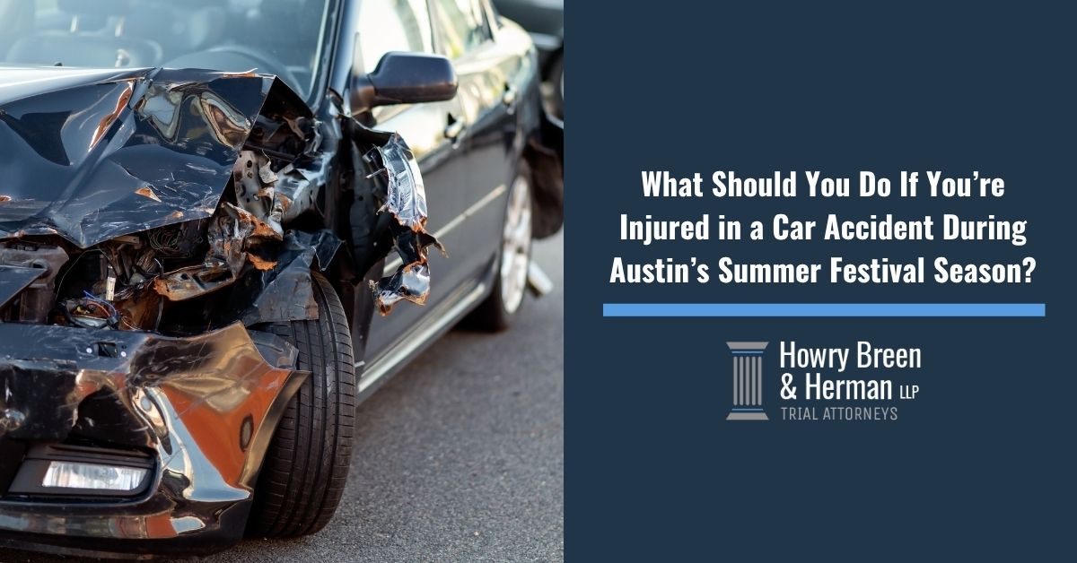 What Should You Do If You’re Injured in a Car Accident During Austin’s ...
