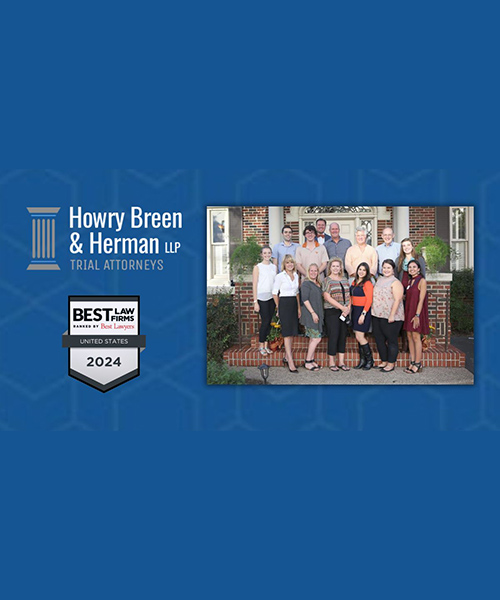 Howry, Breen & Herman, LLP Recognized by 